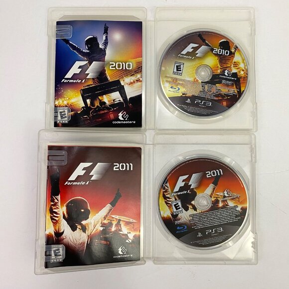 F1 2010 and F1 2011 Formula 1 Car Racing PlayStation 3 PS3 Video Game Lot of 2 - Picture 5 of 8